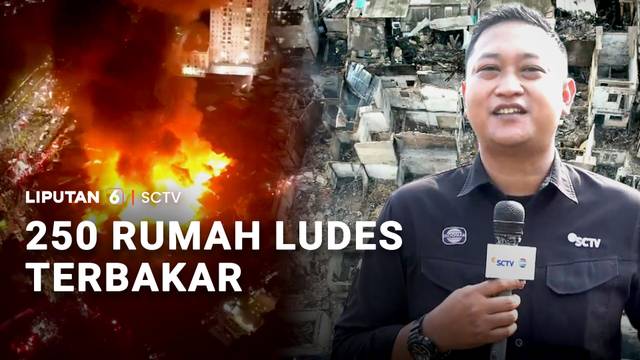 Kebakaran Jiung Kemayoran, 330 KK Harus Tinggal di Tenda Darurat | Liputan 6