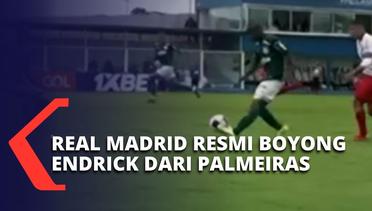 Real Madrid Resmi Boyong Endrick Felipe dari Palmeiras, Diposisikan jadi Penyerang!