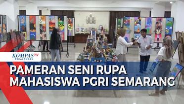 Pameran Seni Rupa di Universitas PGRI Semarang Tampilkan Beragam Karya