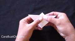 Cara Membuat Origami Roket Sederhana