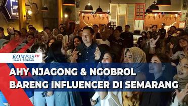 AHY Ngobrol Bareng Influencer dan Gen Z di Semarang