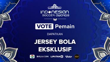 Vote di Indonesian Soccer Awards Pemain Favorit Liga 1 Anda