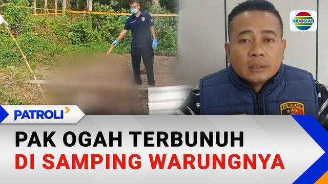 Pak Ogah Terbunuh Di Samping Warungnya | Patroli