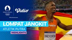 Final Lompat Jangkit Putra - Atletik - Highlights | Olympic Games Paris 2024