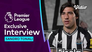 Sandro Tonali - First Interview, Newcastle United | Premier League 2023-24