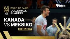 Kanada vs Meksiko - Highlights | Men's FIVB Road to Paris Volleyball Qualifier