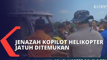 Tim SAR Temukan Jenazah Kopilot Helikopter Polri yang Jatuh di Belitung Timur