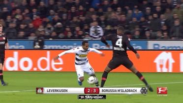 Bayer Leverkusen 2-3 Borussia Monchengladbach | Liga Jerman | Cuplikan Pertandingan dan Gol-gol