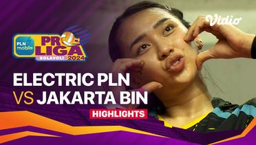 Putri: Jakarta Electric PLN vs Jakarta BIN - Highlights | PLN Mobile Proliga 2024