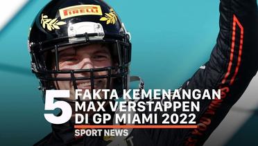 5 Fakta Kemenangan Verstappen di GP Miami 2022