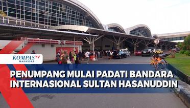 Penumpang Mulai Padati Bandara Internasional Sultan Hasanuddin