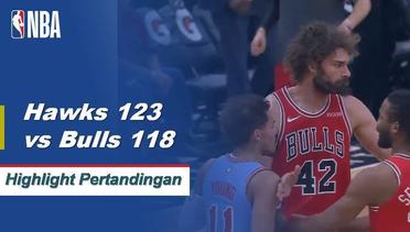 NBA I Cuplikan Pertandingan : Hawks 123	vs Bulls 118
