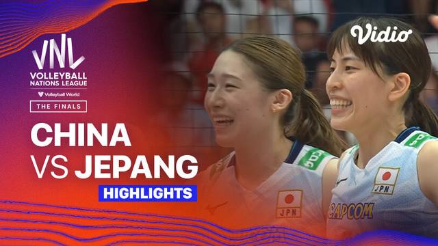 Quarterfinal: China vs Jepang - Highlights | Women's Volleyball Nations League 2024