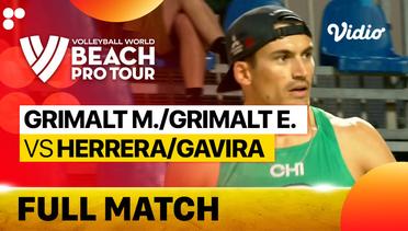 Full Match | Grimalt M./Grimalt E. (CHL) vs Herrera/Gavira (ESP) | Beach Pro Tour Elite 16 Doha, Qatar 2023