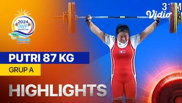 Putri 87 kg - Grup A - Highlights | IWF World Cup 2024