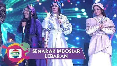 Gercep!! Fitri Carlina-Agnes Popa-Kristina Triak "Rujak Cingur" [Games Tebak Makaman] | Semarak Lebaran Surabaya 2021