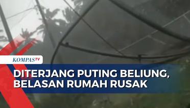 Diterjang Puting Beliung, Belasan Rumah Warga di Lampung Rusak!