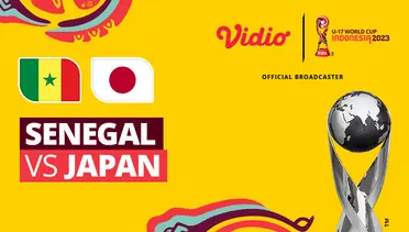 Link Live Streaming Senegal U-17 vs Jepang U-17 - Vidio