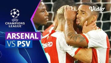 Arsenal vs PSV - Mini Match | UEFA Champions League 2023/24