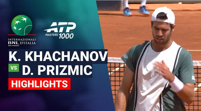 Karen Khachanov vs Dino Prizmic - Round of 16 (Supertennis Arena) | ATP 1000: Internazionali BNL d'Italia 2026