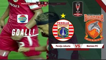 GOLL..GOLL! Begitu Cantik Bruno Olivera Kelabui Kiper Borneo FC | Piala Presiden 2019