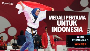 Peraih Medali Emas & Perak Pertama Indonesia di Asian Games 2018