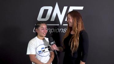 Backstage With Bi Nguyen & Miesha Tate | ONE: IMMORTAL TRIUMPH Interview