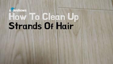 [Life Hacks] How To Clean Up Strands Of Hair