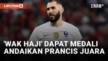 Loh? Karim Benzema Akan Tetap Dapatkan Medali Andaikan Prancis Juara Piala Dunia 2022