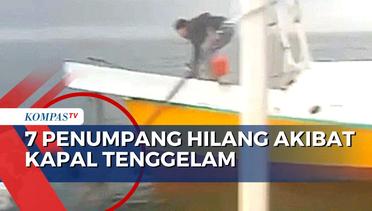 7 Penumpang Hilang saat Kapal Tenggelam di Perairan Pangkep