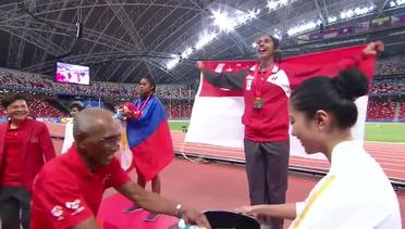 Athletics Women's 200m Finals Victory Ceremony (Day 5) | 28th SEA Games Singapore 2015