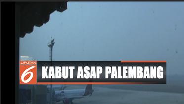 Jarak Pandang di Bandara Palembang Hanya 200 Meter - Liputan 6 Siang