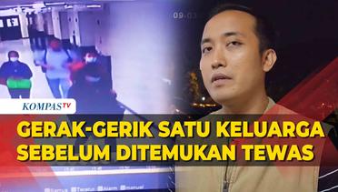 Rekaman CCTV Gerak-Gerik Satu Keluarga Sebelum Ditemukan Tewas di Area Parkir Apartemen di Jakut