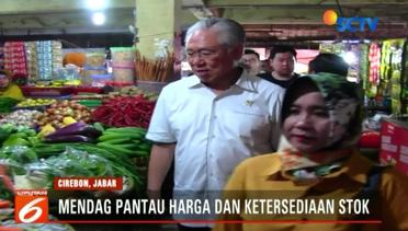 Tinjau Pasar di Cirebon , Mendag Jamin Harga Stabil Jelang Lebaran - Liputan6 Petang Terkini