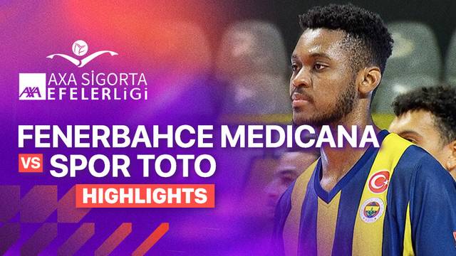 Fenerbahce Medicana vs Spor Toto - Highlight | Turkish Men's Volleyball League 2025/26