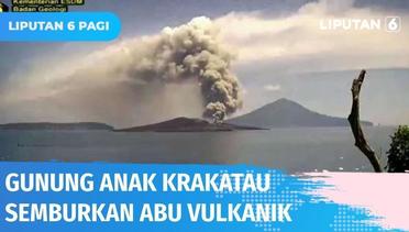 Gunung Anak Krakatau Erupsi, Masyarakat Diimbau Jauhi Kawah pada Radius 2 Km | Liputan 6