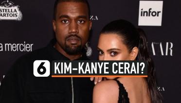 Kim Kardashian Disebut akan Menggugat Cerai Kanye West