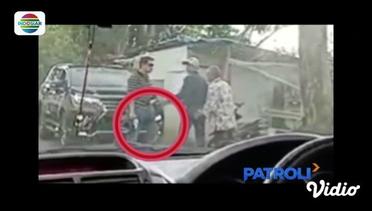 Tak Terima Dipalak, Pria Berkendaraan Mewah Todong Pistol ke Warga - Patroli  