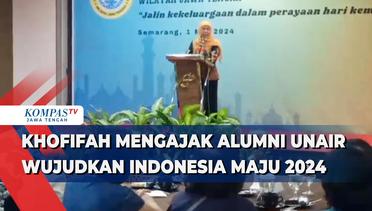 Khofifah Mengajak Alumni Unair Wujudkan Indonesia Maju 2034
