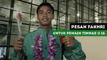 Ini Pesan Fakhri Husaini untuk Para Pemain Timnas Indonesia U-16