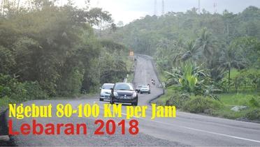 Kata Siapa Lebaran 2018 Macet, Di JLS Banyumas-Cilacap Bisa Ngebut 80 KM per Jam !!