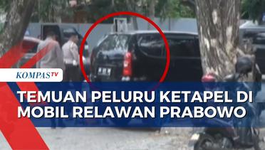 Hasil Olah TKP Kasus Dugaan Penembakan Mobil Relawan Prabowo-Gibran