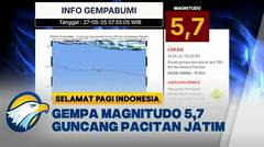 Warga Panik! Getaran Gempa Terasa di Pesisir Selatan Jawa [Selamat Pagi Indonesia]