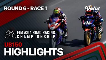 Round 6: UB150 | Race 1 | Highlights | Asia Road Racing Championship 2023