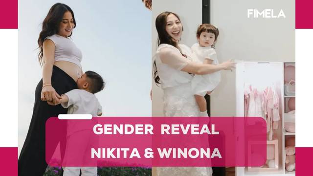 Selalu Hamil Bersamaan, Adu Gaya Nikita Willy dan Winona Willy Saat Gender Reveal Anak Kedua