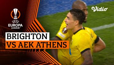 Brighton vs AEK Athens - Mini Match | UEFA Europa League 2023/24