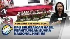 Newsline Trending Topic - Pengumuman Hasil Pemilu 2024