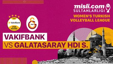 Full Match | Vakifbank vs Galatasaray HDI Sigorta | Turkish Women's Volleyball League 2022/2023