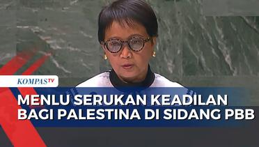 Pidato Menlu Retno yang Serukan Keadilan Bagi Palestina di Sidang PBB