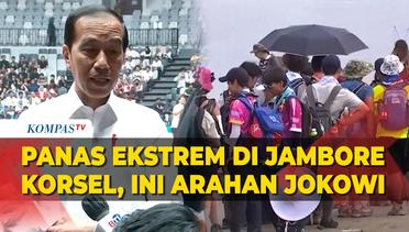 Arahan Presiden Jokowi Terkait Peserta Jambore Indonesia yang Dilanda Cuaca Panas Ekstrem Korsel